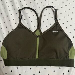 Nike Dri-FIT Lime Green Sports Bra